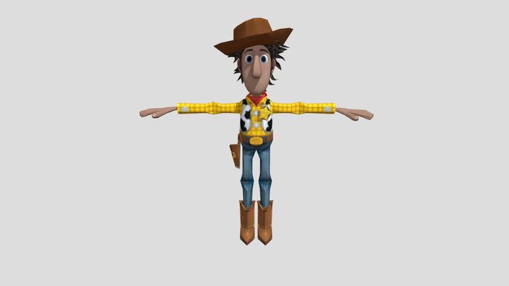 Flint at Sheriff Woody – Modello 3D gratuito STL