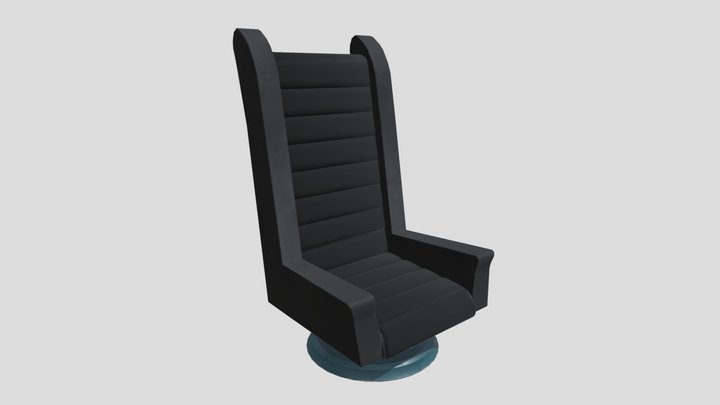 Bridge Tech Captains Chair 3D Model