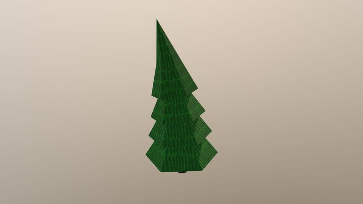 Tree Bend 3D Model