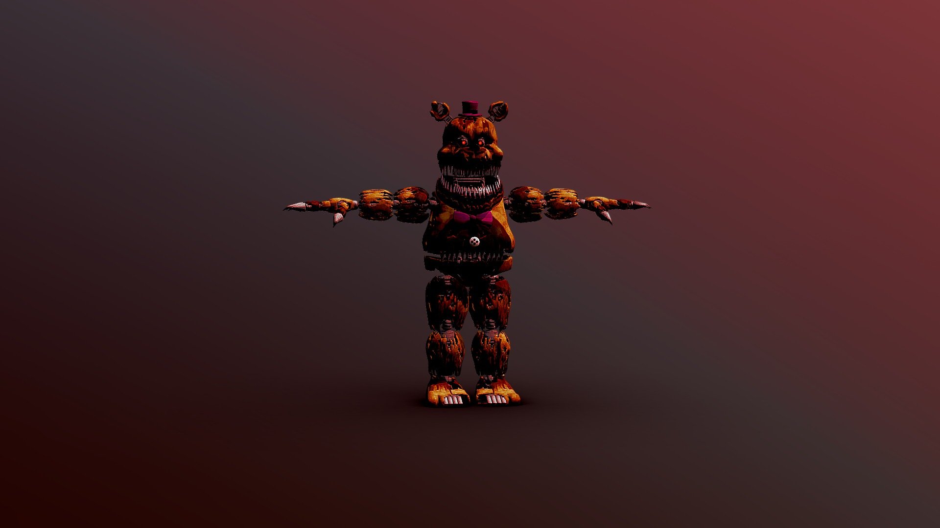 Nightmare-fredbear-fnaf-hw - Download Free 3D model by birdhud000 ...