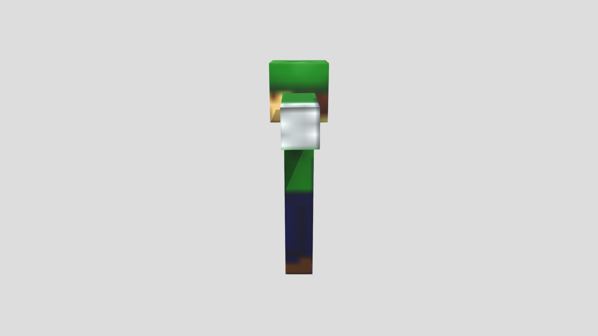 Regalo Luigi - Minecraft - 3D model by MeshMage [91bd662] - Sketchfab