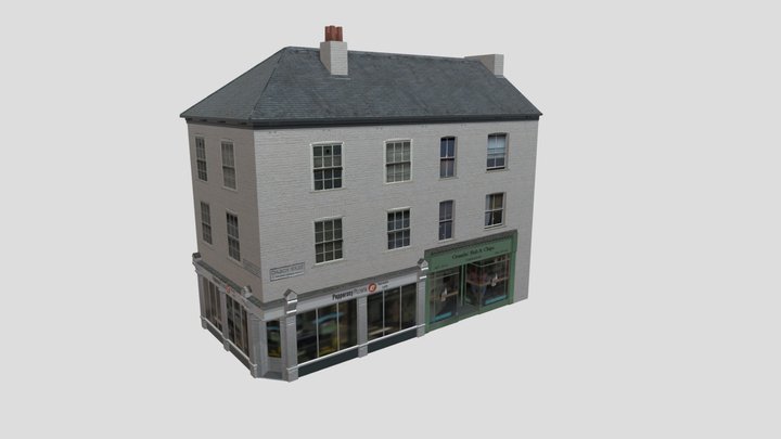 City building 3D Model