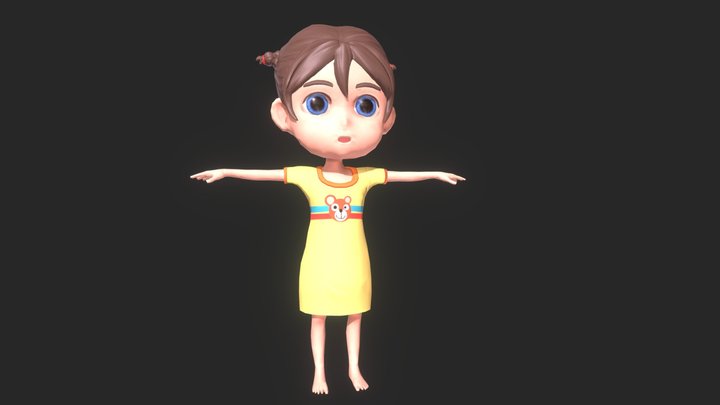 Mari Model By Manane 3D Model