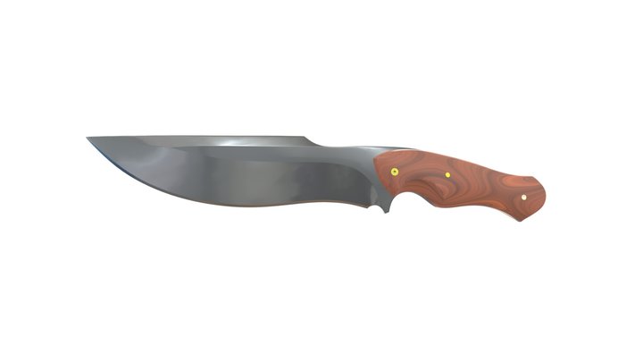 hunting knife 3D Model