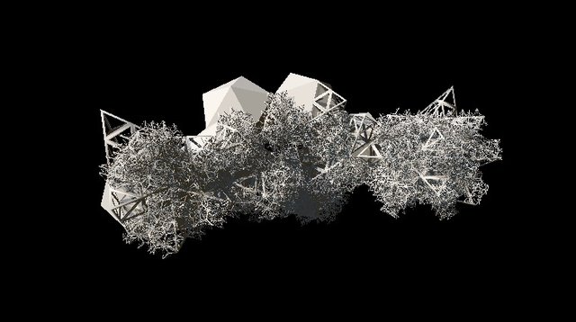 Amethyst Cluster 3D Model