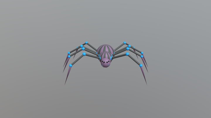 Circus Spider E01 3D Model