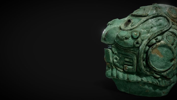 Jade Head 3D Model