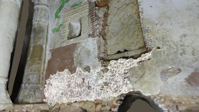 Αποτύπωση φθορών σε τρισδιάστατο μοντέλο 3D Model