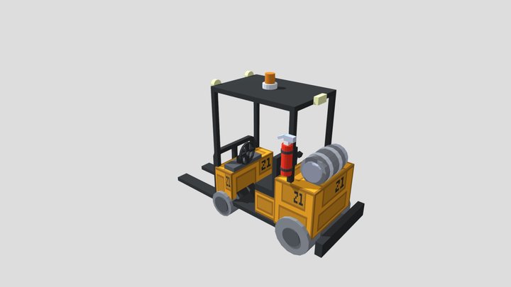 ForkLift 3D Model