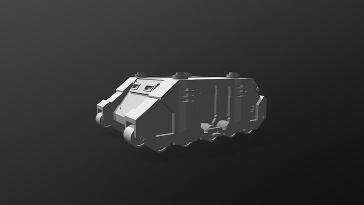 Rhino Side V4 3D Model