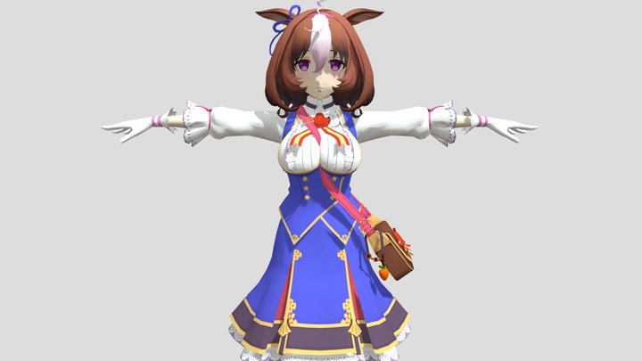 Meisho Doto - Uma Musume – Modello 3D gratuito STL