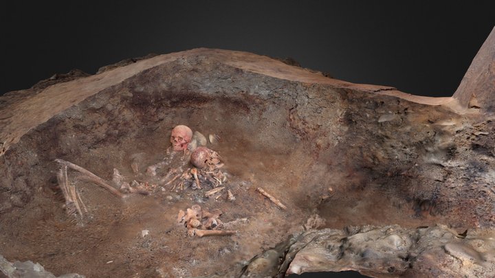 島内170号地下式横穴墓 3D Model
