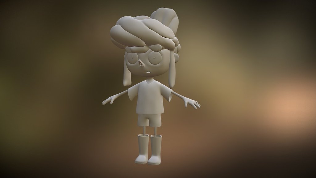 Swamp Girl - 3D model by sebastiankawar [91c219a] - Sketchfab