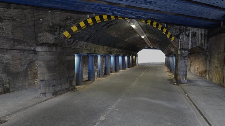 Abbey Street Railway Bridge – Kostenloses 3D-Modell STL