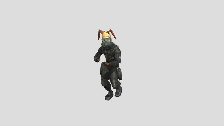Дружбан сталкер из игры T.I.M.O.K.H.A COP 3D Model