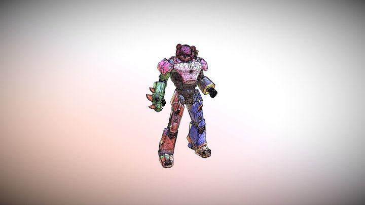 Fortnite Mecha Team Leader Fortnite Event Skin 3D Model