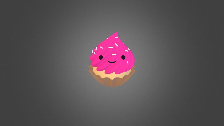 CupCake 3D Model