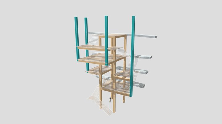 Structural Model 02 3D Model