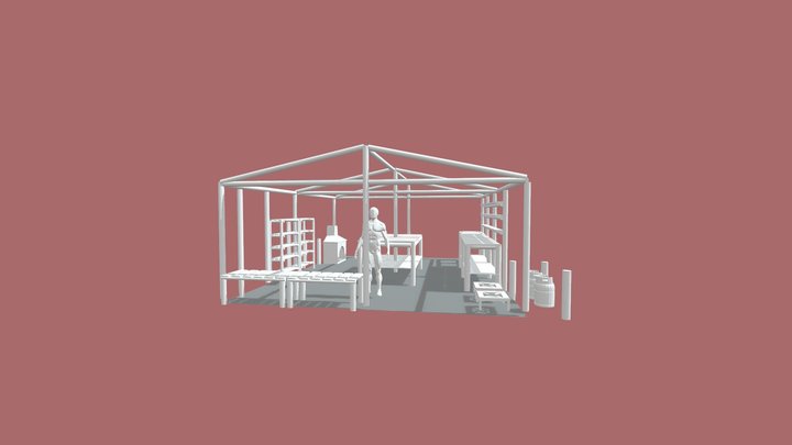 Projekt Kuchni 3D Model