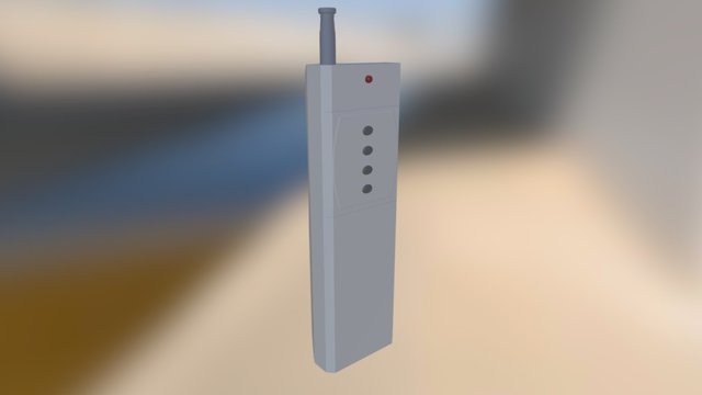 Control remoto gran alcance 3D Model