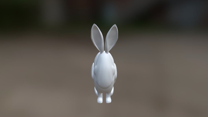 Rabbit - Smooth 3D Model