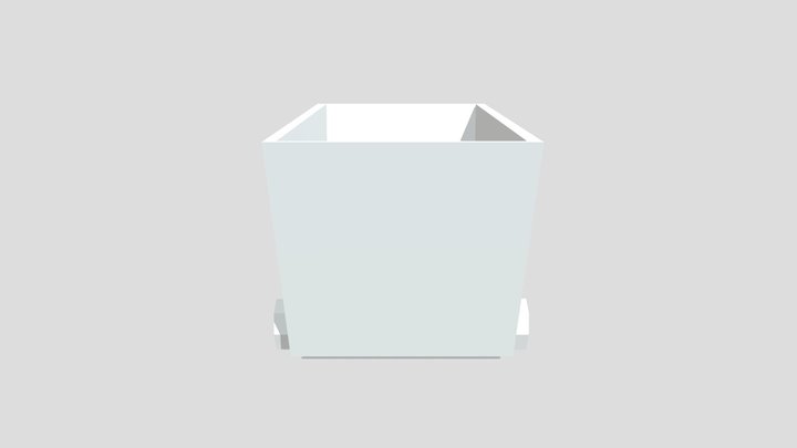 Minecart for any Game 3D Model