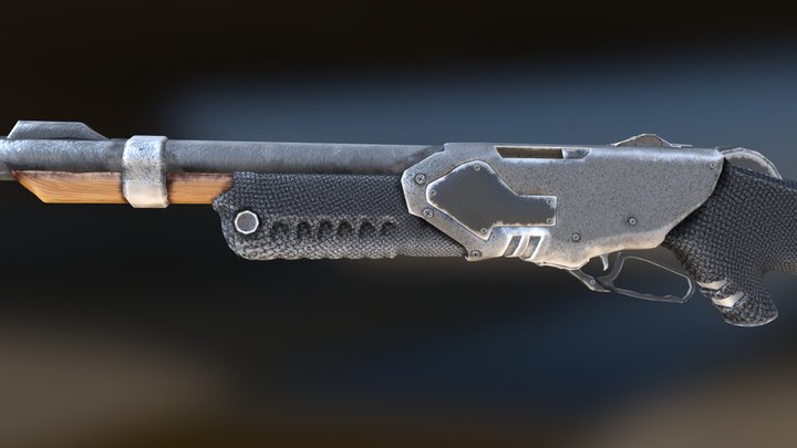 Winchester Mark II 3D Model