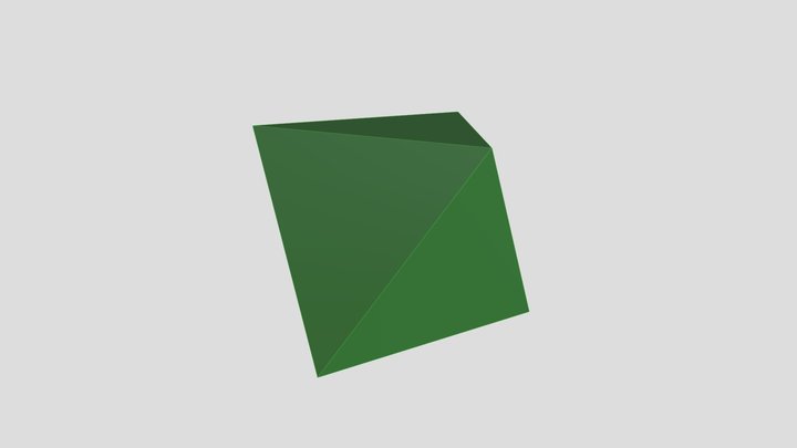 Dual Of Cube 3D Model