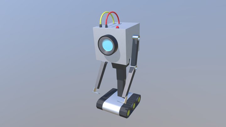 Butter Robot 3D Model