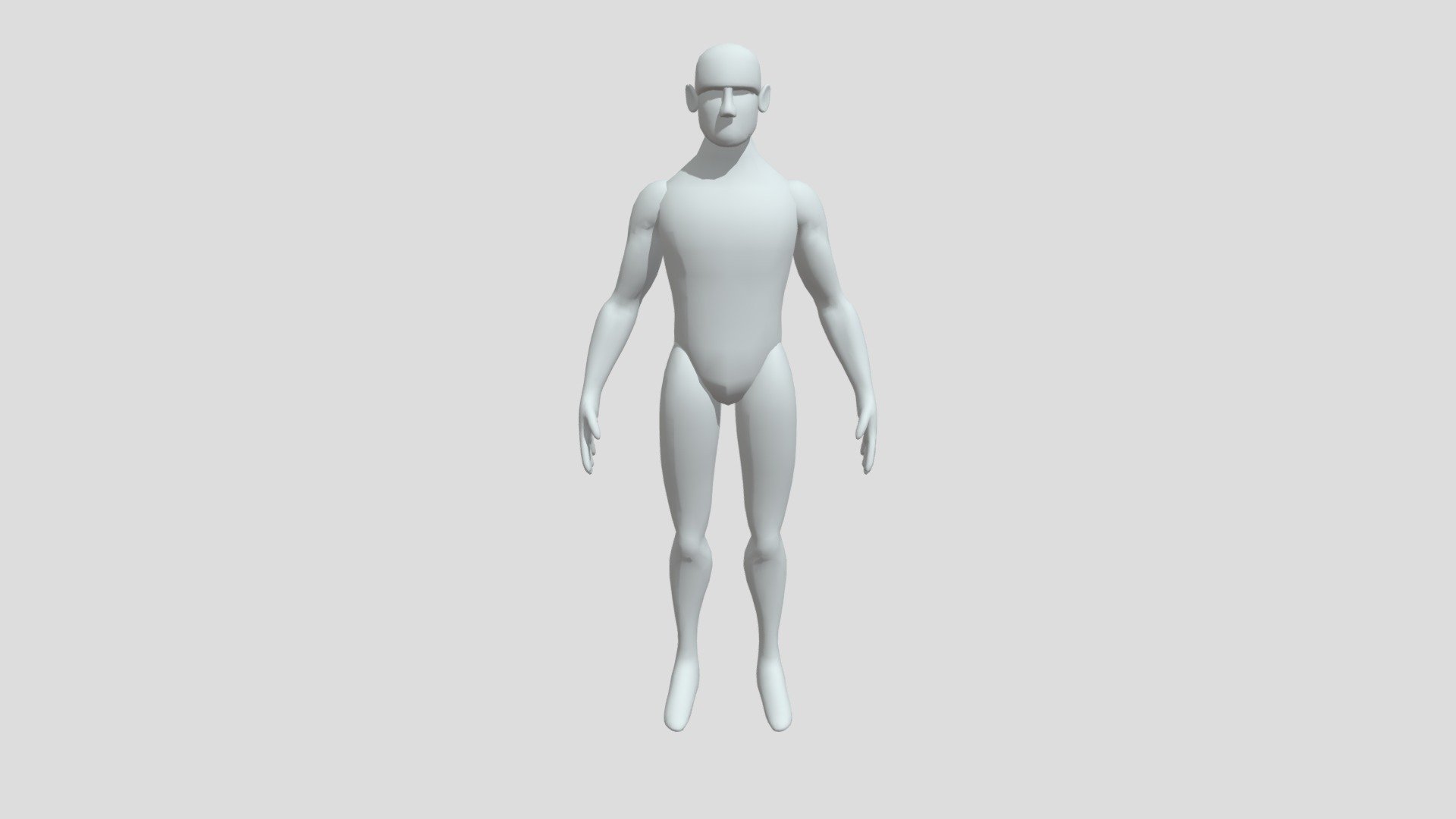 Simplified Male Base Mesh 3d Model By Cmhg19 91c9641 Sketchfab