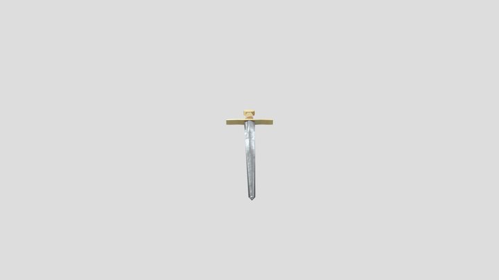 Medieval Sword4!! 3D Model