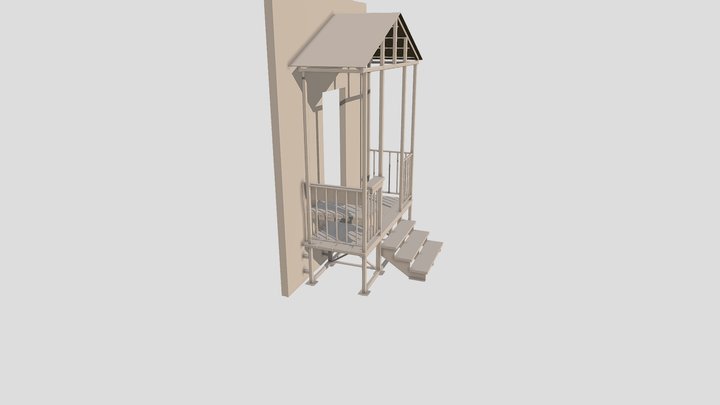 68_25_000 - Сборка Крыльца 3D Model