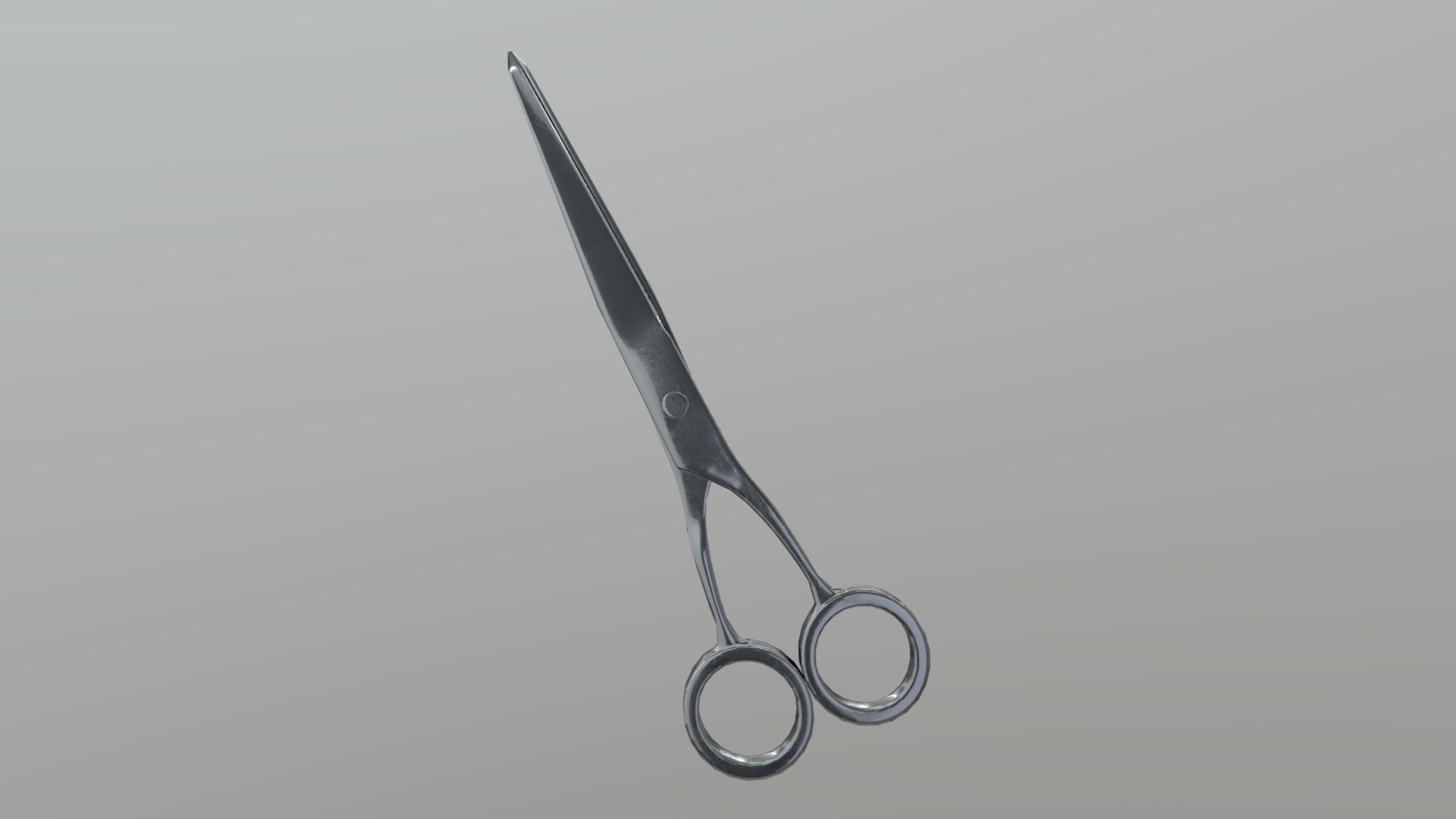 3D model Scissors 3 - This is a 3D model of the Scissors 3. The 3D model is about a pair of scissors.