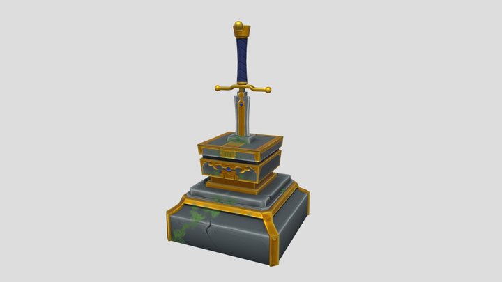 Sword Low 3D Model