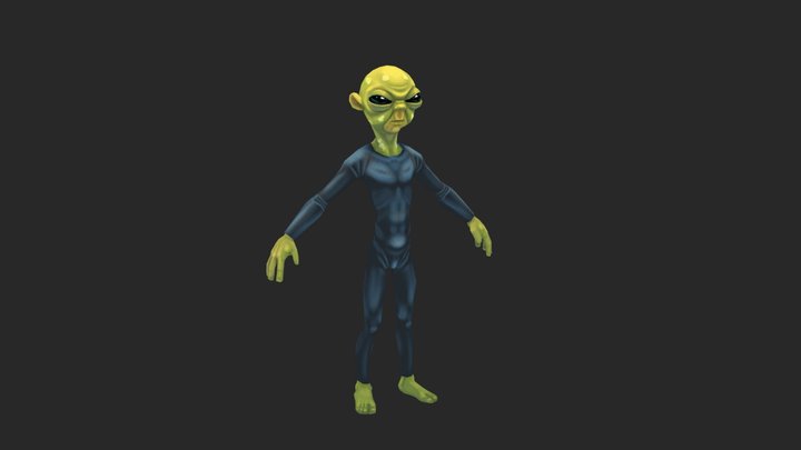 Alien 3D Model