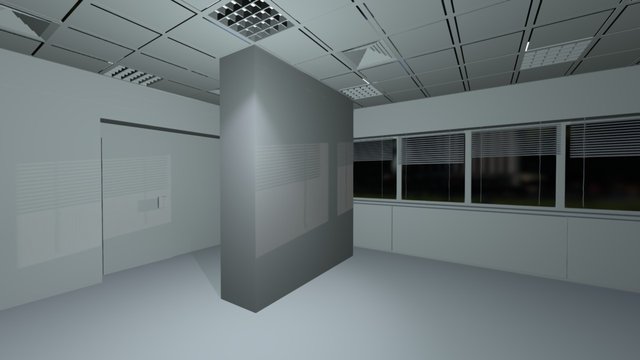 Office Room 3D Model
