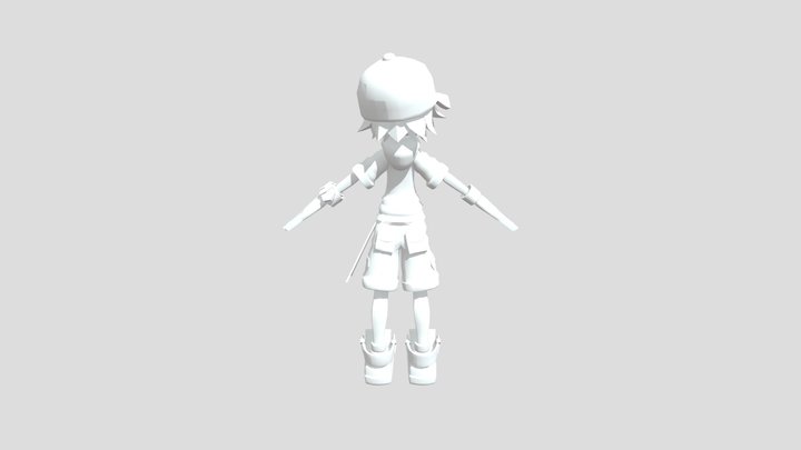 金 3D Model
