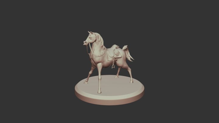 Maximus from Tangled 3D Model