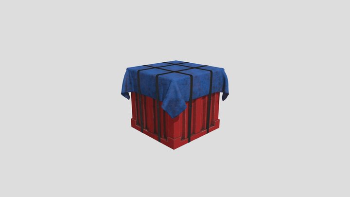 DROP Crate from PUBG 3D Model