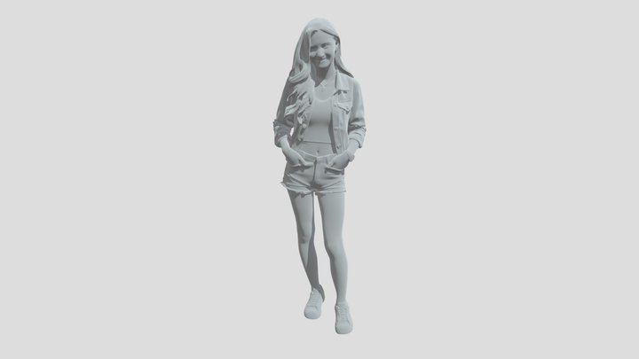 Denim Daydream 3D Model
