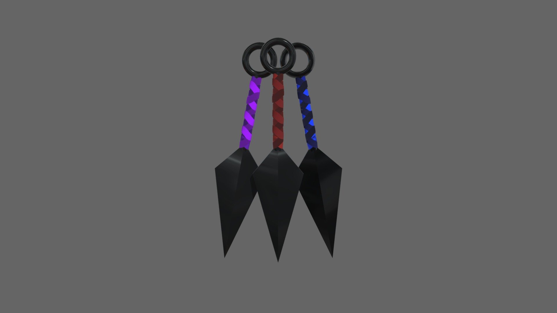 Kunai - 3D model by H.van.der.Hulst [91cebcd] - Sketchfab