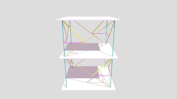 義大利麵 3D Model