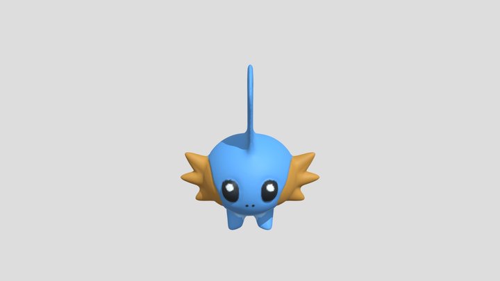 Mudkip 3D Model