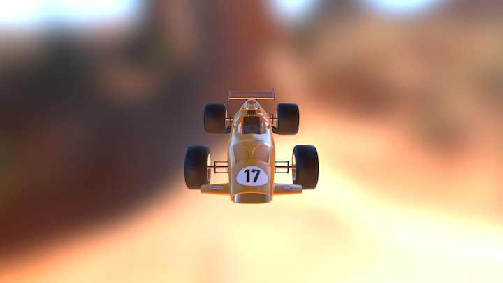 McLaren M14A 3D Model
