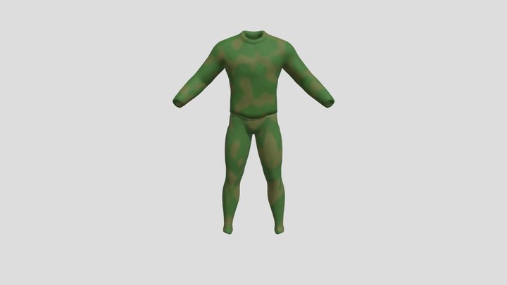 military uniform 3D Model