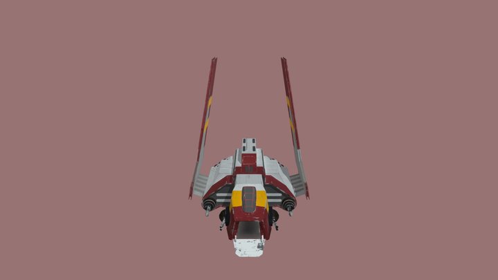 Nu-class attack shuttle 3D Model
