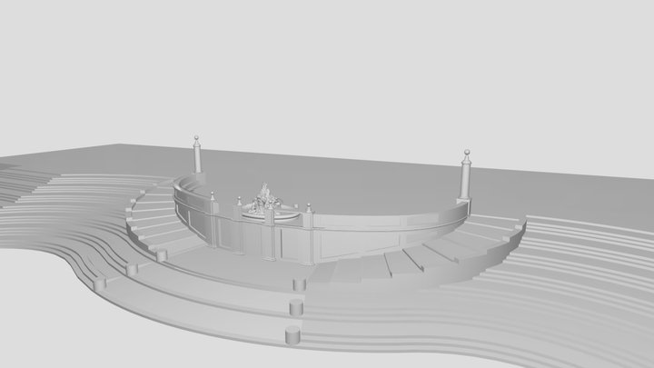 Porto di Ripetta 3D Model