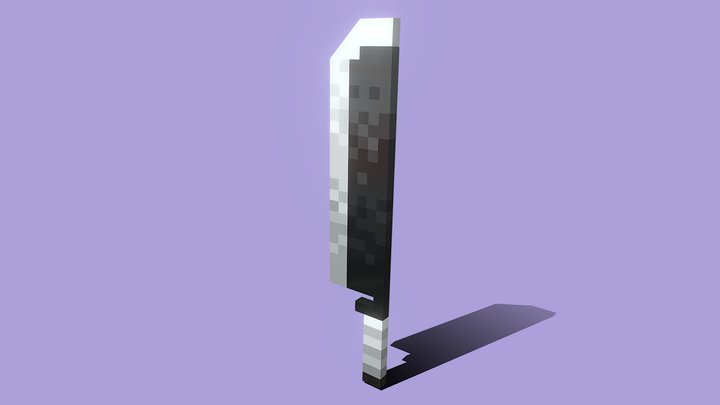 Zangetsu from Bleach 3D Model