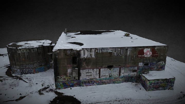 Abandoned Military Base 3D Model