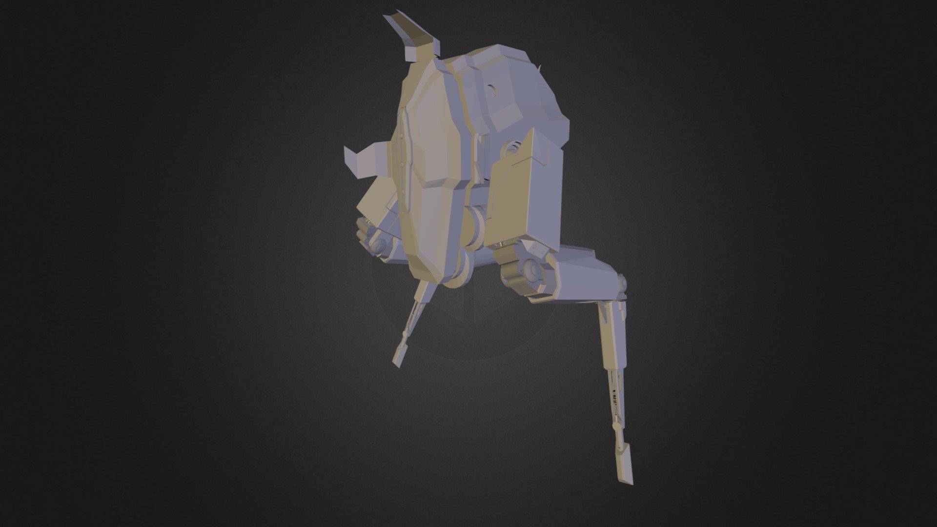 Mech — Sketchfab embed 3D viewer